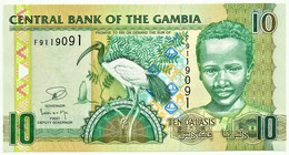 Gambia - 10 Dalasis - ND ( 2006 ) - Unc. - Pick 26.c - Sign. 17 ( 2013 ) - Serie F - Gambia