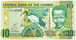 Gambia - 10 Dalasis - ND ( 2006 ) - Unc. - Pick 26.c - Sign. 17 ( 2013 ) - Serie F - Gambie
