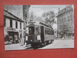 Reprint Copy 1980's.   Electric Car.   Rochester New Hampshire     Ref 5229 - Rochester