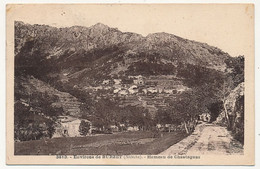 CPA - BURZET (Ardèche) - Environs De .... Hameau De Chastagnas - Sonstige & Ohne Zuordnung