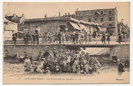 CPA - LUC-SUR-MER (Calvados) - La Passerelle Du Quilhoc - Luc Sur Mer