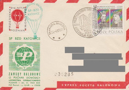 Poland Post - Balloon PBA.1965.poz.kat.03: Competition For The Poznan Fair KATOWICE - Globos