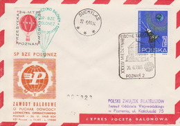 Poland Post - Balloon PBA.1965.poz.poz.01: Competition For The Poznań Fair POLONEZ - Palloni