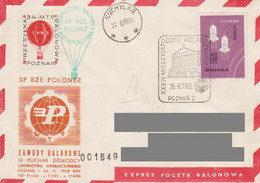 Poland Post - Balloon PBA.1965.poz.pol.06: Competition For The Poznan Fair POLONEZ - Palloni