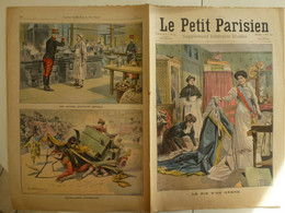 Journal Le Petit Parisien Mars 1908 Fin D'un Règne Défaillance D'Hercules Cuisine Militaire - Le Petit Parisien