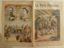 Journal Le Petit Parisien Novembre 1908 Chauffeurs De La Drôme Supplice Victimes Roi Reine De La Suède Hôtes France - Le Petit Parisien