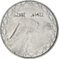 Monnaie, Algeria, 2 Dinars, 2002, Algiers, TTB, Stainless Steel, KM:130 - Algeria