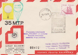 Poland Post - Balloon PBA.1966.poz.pol.01: Competition For The Poznań Fair POLONEZ - Ballons