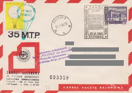 Poland Post - Balloon PBA.1966.poz.pol.03: Competition For The Poznań Fair POLONEZ - Ballonpost