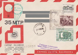 Poland Post - Balloon PBA.1966.poz.syr.10: Competition For The Poznań Fair SYRENA - Palloni