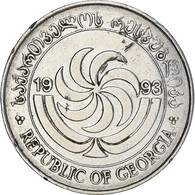 Monnaie, Géorgie, 10 Thetri, 1993, TB+, Stainless Steel, KM:79 - Géorgie