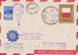 Poland Post - Balloon PBA.1967.poz.pol.01: Competition For The Poznań Fair POLONEZ - Palloni