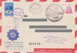 Poland Post - Balloon PBA.1967.poz.pol.05: Competition For The Poznań Fair POLONEZ - Palloni