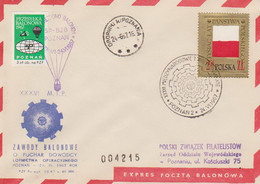 Poland Post - Balloon PBA.1967.poz.poz.01: Competition For The Poznań Fair POZNAN - Palloni