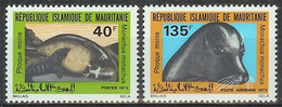Mmg025 FAUNA ZEEZOOGDIER ZEEHOND SEAL Mittelmeer-Mönchsrobbe SEA MAMMAL MARINE LIFE MAURITANIE 1973 PF/MNH - Autres