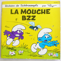 Livre Disque Les Schtroumpfs " La Mouche BZZ " - Schtroumpfs, Les