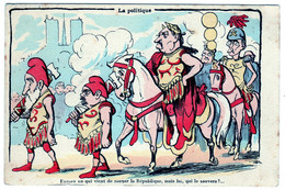 Politique : Caricature : Encore Un Qui Vient Sauver La République..... - Satira