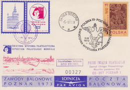 Poland Post - Balloon PBA.1973.poz.sto.A.01: Competitions Poznan 73 STOMIL - Balloons