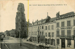 Lille * Rue De Solférino * église Du Sacré Coeur * Salon De Coiffure - Lille
