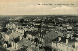 Angoulême * Vue Prise Du Boulevard Thiers * Panorama - Angouleme