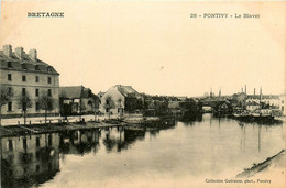 Pontivy * Vue Sur Le Blavet * Panorama * Péniche Batellerie - Pontivy