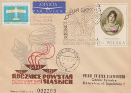 Poland Post - Airplane PSA.1971.kat.01: Katowice Anniversaries Of The Silesian Uprisings - Flugzeuge