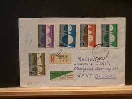 95/768  LETTER  BULG.1967 POUR LA BELG. TIMBRES NON DENT. - Lettres & Documents