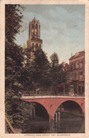 Utrecht / Color Gel.1926 Oude Gracht Met Gaardbrug - Utrecht