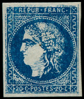 ** FRANCE - Poste - 46B, Faux Pour Servir, TB: 20c. Bordeaux - 1870 Uitgave Van Bordeaux