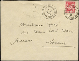 LET FRANCE - Poste - 216, Sur Enveloppe, Cachet "Exposition Philatélique 9/5/25": 5f. Carmin - Altri & Non Classificati