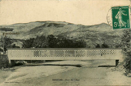 Barrême * Le Pont Sur L'asse * Passerelle - Autres & Non Classés