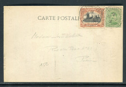 Belgique - Affranchissement De Ste Adresse Sur Carte Postale Pour Paris En 1916 - Ref O 73 - Andere & Zonder Classificatie