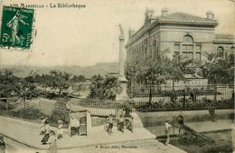 Marseille * Vue Sur La Bibliothèque * Rue - Unclassified