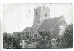 Old Postcard, Rowington Church, Landscape, Building, - Warwick