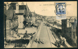 Belgique - Affranchissement Du Havre Sur Carte Postale En 1915 Timbre Avec Restant D'enveloppe Pour CP - Ref O 87 - Altri & Non Classificati