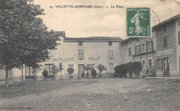 CPA 38 VILLETTE SERPAIZE LA PLACE - Altri & Non Classificati