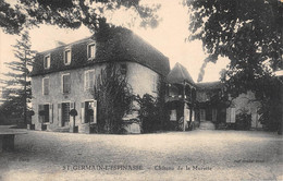 CPA 42 SAINT GERMAIN L'ESPINASSE CHATEAU DE LA MURETTE - Andere & Zonder Classificatie