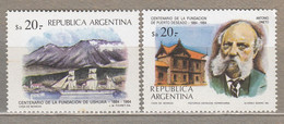 ARGENTINA 1984 Antarctic Explorer Ships MNH(**) Mi 1715-1716 #31668 - Antarctic Expeditions