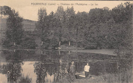 CPA 42 FOURNEAUX CHATEAU DE L'AUBEPINE LE LAC (cliché Rare - Autres & Non Classés