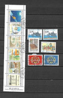 FINLANDIA - 1988 - N. 1021x2 - N. 1022 - N. 1023(28 ST - N. 1029 - N. 1030/31 USATI (CATALOGO UNIFICATO) - Used Stamps