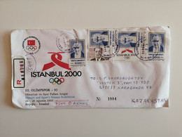 1992-1993..COVER WITH STAMPS AND POSTMARK..PAST MAIL..REGISTERED - Briefe U. Dokumente