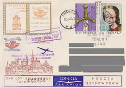 Poland Post - Glider PSZ.1973.tor.D02: Torun Copernicana BOCIAN - Zweefvliegers