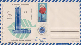 Poland Post - Helicopter PŚM.1968.kop.A.B: Katowice Horticultural Exhibition (envelope) - Aviones