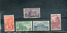 Inde 1949 Yt 12 14-17 Série Courante - Used Stamps