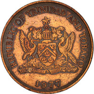 Monnaie, TRINIDAD & TOBAGO, 5 Cents, 1977, TTB, Bronze, KM:30 - Trindad & Tobago