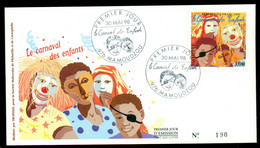 Mayotte 1998 Children's Festival FDC - Storia Postale