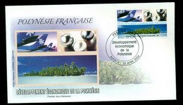 French Polynesia 2004 Polynesian Economic Development FDC - Storia Postale