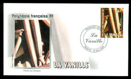 French Polynesia 2004 Vanilla FDC - Brieven En Documenten