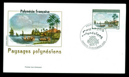 French Polynesia 2005 O'Parrey Harbour FDC - Cartas & Documentos