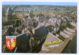 {88065} 56 Morbihan Josselin , Vue Du Château Depuis Notre Dame Du Roncier - Josselin